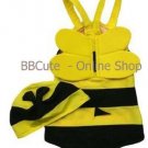 P10005 Baby Cute Bee Swimming Suit with Hat