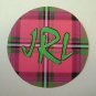 Monogram Retractable Badge Reel C8