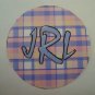 Monogram Retractable Badge Reel C7