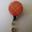 Monogram Retractable Badge Reel C6