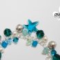 Under The Sea Teal Blue Bracelet