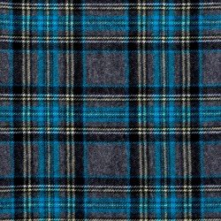 NEW - Black & Blue Flannel Organic Rice Sock