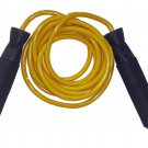 Pro Impact 8' Jump Rope - Yellow Nylon Rope with Foam handles