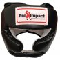 Pro Impact Genuine Leather Boxing MMA Headgear and Cheek Protector (X-Large)