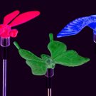 This is a set of 3 solar lights