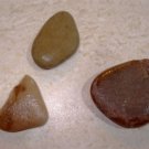 Three Used Litle Rocks From Our River.