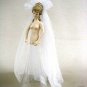 Doll Bridal Veil - 18" Long