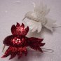 Lot of 2 SEQUINNED HUMMINGBIRDS - Artificial Bird  #717