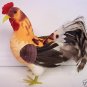 **NEW! Pretty 5" MUSHROOM FEATHER ROOSTER #791