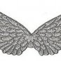 NEW - Puffy White Angel Wings #930