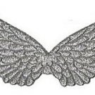 NEW-Doll Angel Wing - Silver Metalic #925
