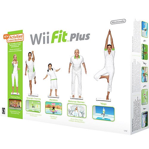 Wii Fit Plus with Balance Board Bundle.