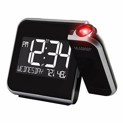 LA CROSSE W85923 Projection Alarm Clock with Indoor Temperature