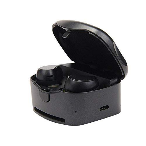 TWS Bluetooth in-Ear Headphones, 400mAh Charging Case, Noise Cancelling Waterproof Built-in Mic
