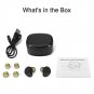 TWS Bluetooth in-Ear Headphones, 400mAh Charging Case, Noise Cancelling Waterproof Built-in Mic