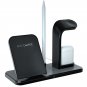 Portable 3-in-1 Wireless Charger Fast Charging Stand for iWatch for iPhone for Airpods