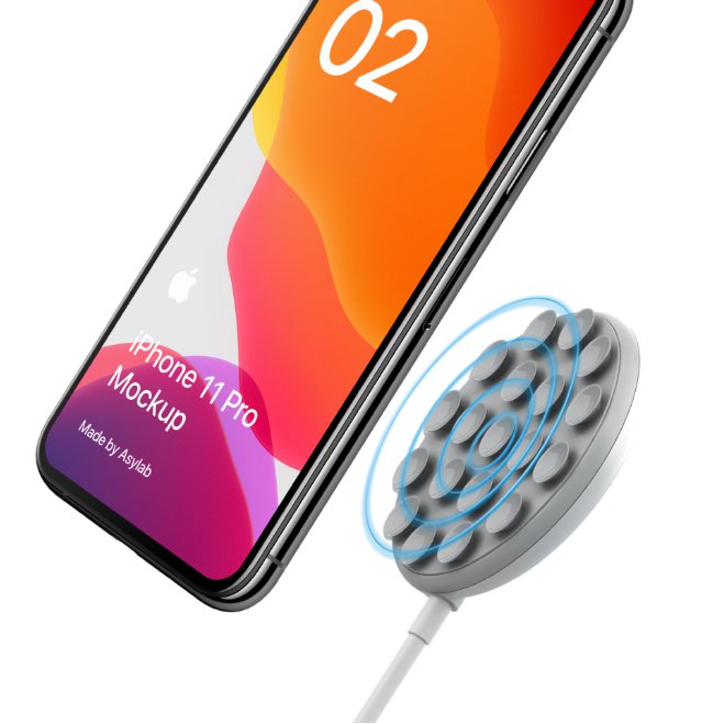 Quick wireless 5V/2A Charger suction Plate Fast Charge for All Qi