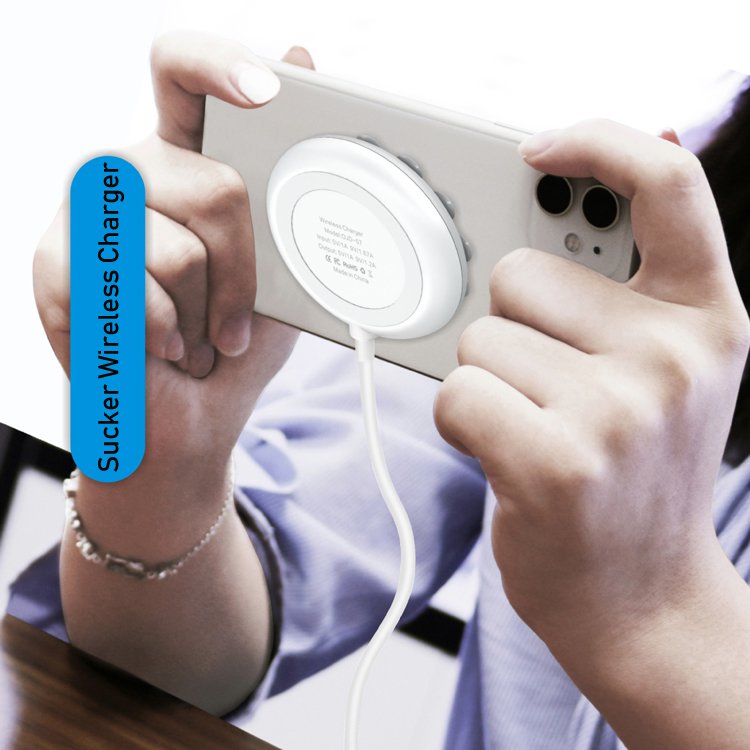 Quick wireless 5V/2A Charger suction Plate Fast Charge for All Qi