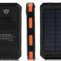2020 Solar Power Bank 2.1A output with Dual USB ports and Flash Light - VOLTSTECH (35% OFF)