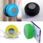 Water-Proof Bluetooth Voltstech Shower Wireless Speaker with Built-in Mic and suction cup - Black