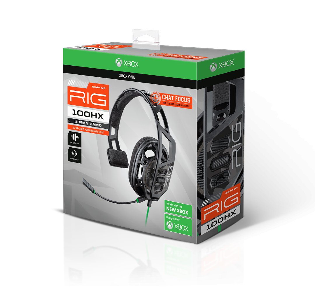 RIG 100HX Gaming Headset, Urban Camo, (Xbox One)