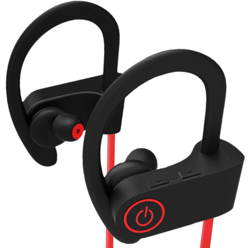 Bluetooth Headphones IPX5 Waterproof Sports Earphones w/Mic 8 Hour Battery Noise Cancelling Headsets