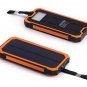 Mobile Solar Charger VOLTSTECH Power Bank 1A/2A Dual USB output, 6-LED Flash Light