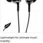 Sony Earbuds, in-Ear Headphones and Volume Control, Built-in Mic Earphones, Black (MDREX155AP/B)