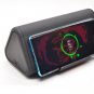 Bluetooth Speaker with Wireless Charger Stand, Premium Stereo Sound Speaker 12 Hours Playtime