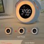 Kids Alarm Clock, 5â�� Screen 7 Color Night Light Digital LED Clock, Wakeup Sunset Simulation,