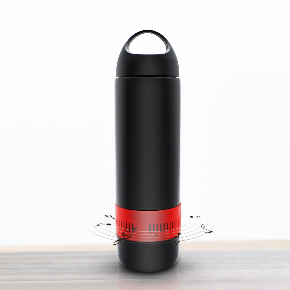 2in1 Double-Wall Vacuum-Insulated Stainless Water Bottle and Bluetooth Speaker Rechargeable Battery