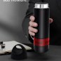 2in1 Double-Wall Vacuum-Insulated Stainless Water Bottle and Bluetooth Speaker Rechargeable Battery