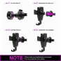Car Mount Qi Wireless Charger Air Vent Phone Holder Fast Charging For Cellphones