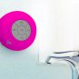 Water-Proof Bluetooth Voltstech Shower Wireless Speaker with Built-in Mic and suction cup - Pink