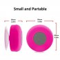 Water-Proof Bluetooth Voltstech Shower Wireless Speaker with Built-in Mic and suction cup - Pink