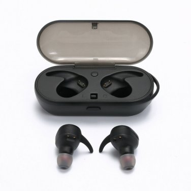 TWS Bluetooth 5.0 mini Earbuds with charging case Waterproof Headset In-Ear Deep