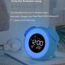 LED Digital Alarm Clock Wake-up Light Sunrise Night Lamp Touch Snooze for Kids