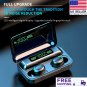TWS BTH-F9-5 True Wireless Smart Touch Earbuds With Power Bank and Easy Pair.