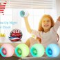 2020 7-Colors Changing LED Nightlight Digital Calendar Temp Alarm Clock For Kids