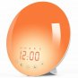 Sunrise Alarm Clock Wake-up 7-color Light simulation Sleep Aid with FM Radio