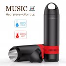 Smart Vacuum-Insulated Stainless Steel Water Bottle & Portable Bluetooth Speaker