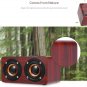 Retro Wooden Bluetooth Speaker, Wireless Dual 5W Loudspeakers 3D Surround Sound