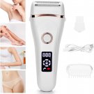 Women Portable Electric Waterproof Shaver Trimmer Full Body Razor Wet Dry Use