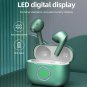 Wireless Charging Waterproof Headset Noise Canceling TWS Stereo IPX5 Earphones