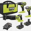 Ryobi ONE+ HP 18V Brushless Cordless 3-Tool Combo Kit PBLCK33K2N w/ 2 1.5Ah Batt Ryobi ONE+ HP 18V Brushless Cordless 3-Tool Combo Kit PBLCK33K2N w/ 2 1.5Ah Batt