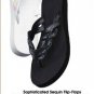Sophisticated Sequin Flip Flops