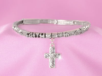 Love Inspiration Religious Stackable Bracelet
