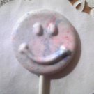 20 Tie Dye Smiley Chocolate Lollipop Favor