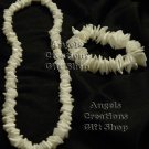 Handmade Shell Necklace and Bracelet Set