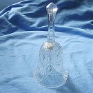 Vintage Glass Bell Beautiful Pattern Excellent Condition